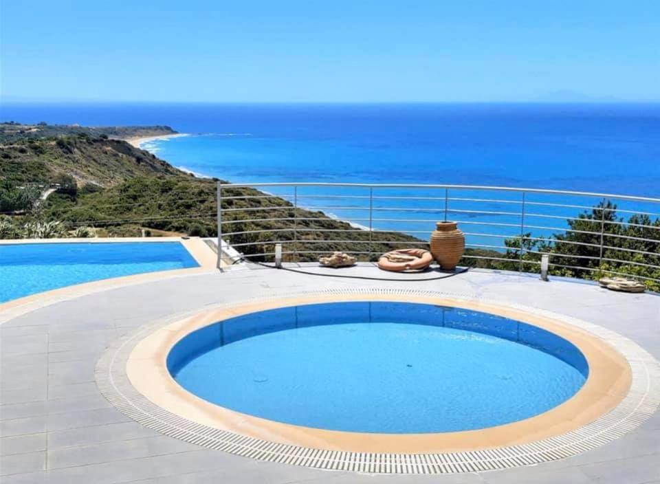 Kaminia Blu Villa Ratzaklíon Dış mekan fotoğraf