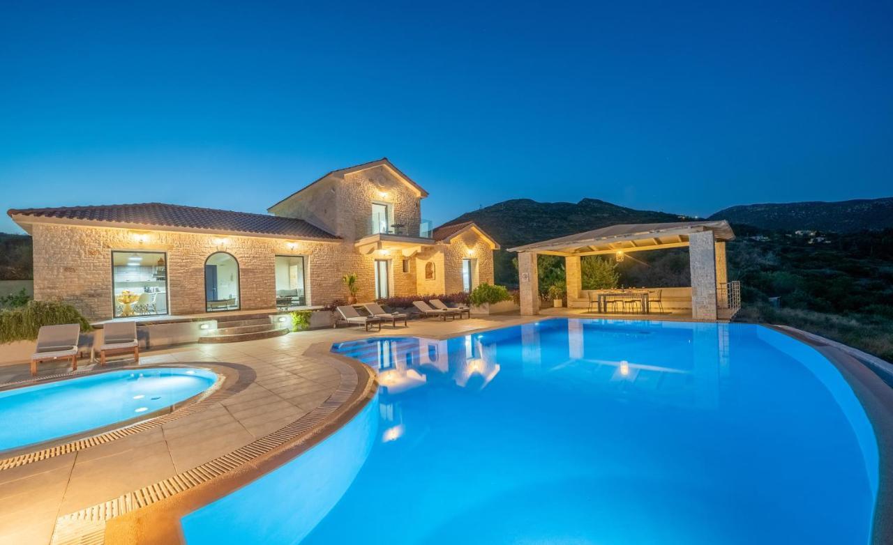 Kaminia Blu Villa Ratzaklíon Dış mekan fotoğraf