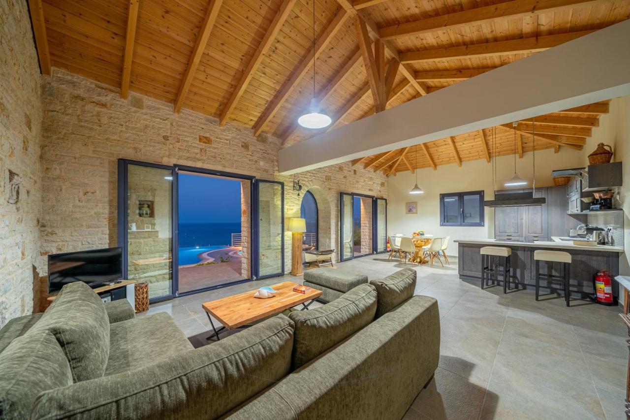 Kaminia Blu Villa Ratzaklíon Dış mekan fotoğraf