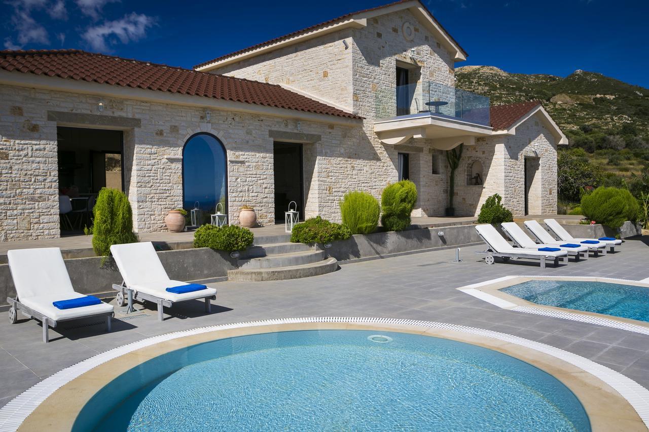 Kaminia Blu Villa Ratzaklíon Dış mekan fotoğraf